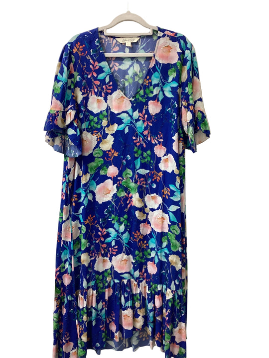 Lilac and sage dress 12