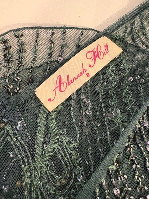 Alannah Hill "Dark Green Golden Chapter Top"