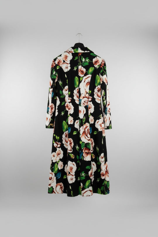 Annah Stretton Long Floral Coat
