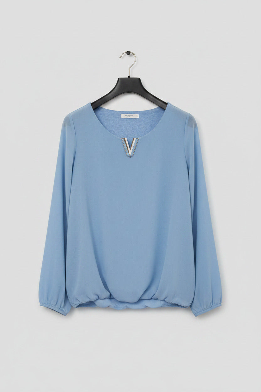 Womens "Assuli" Chiffon Pullover Blouse