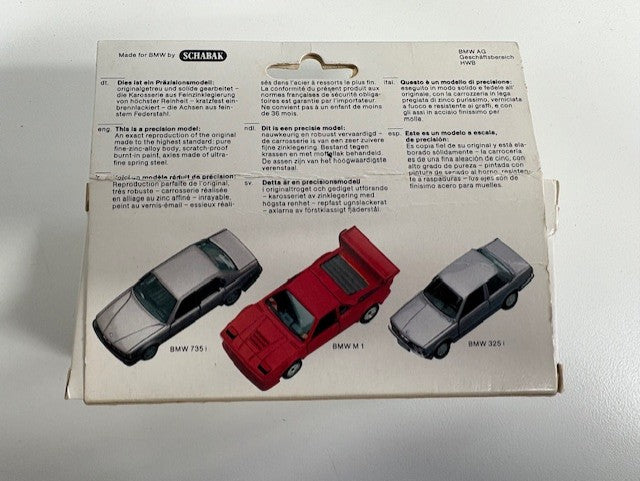 Vintage BMW 5 Series Die Cast Model