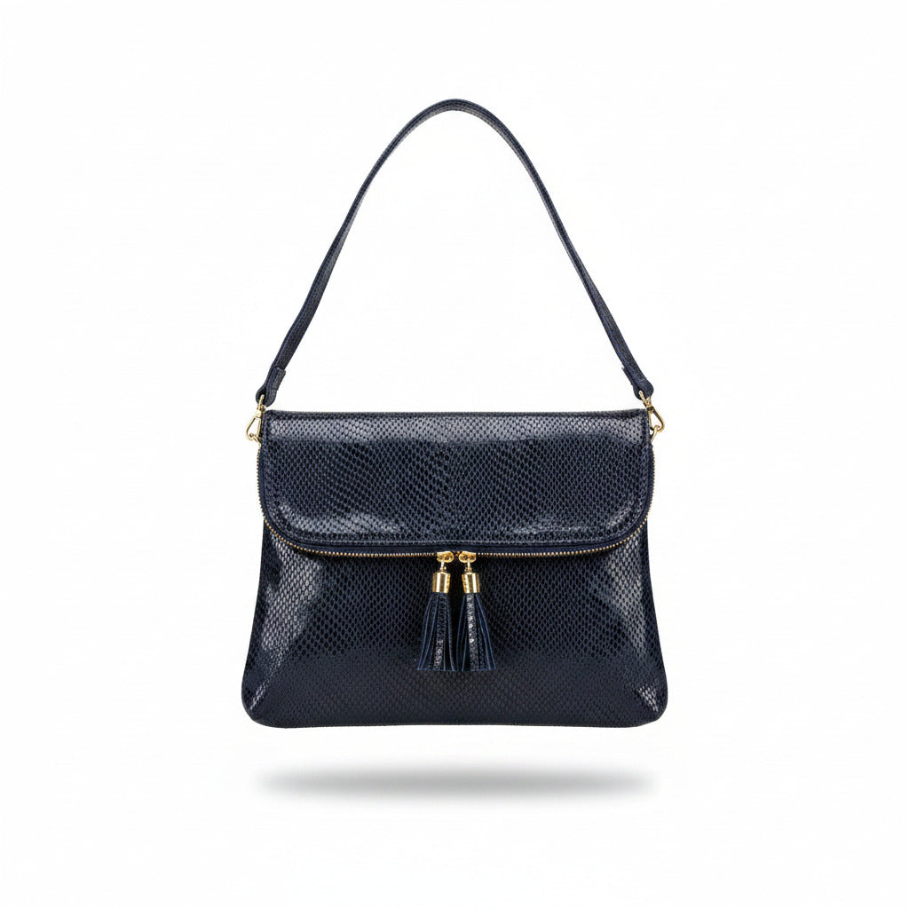 Womens Minx Foldover Crossbody Handbag