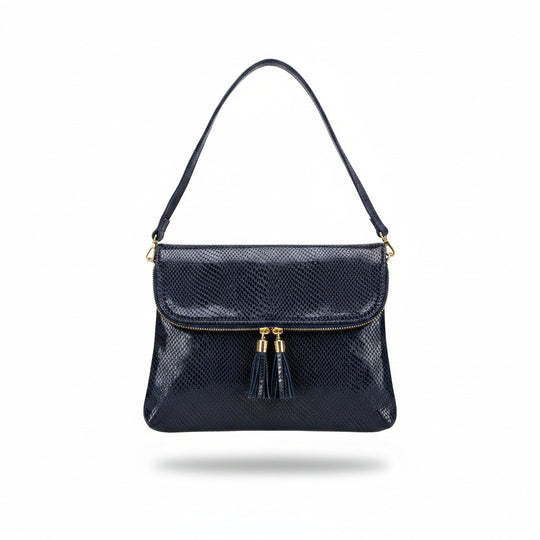 Womens Minx Foldover Crossbody Handbag