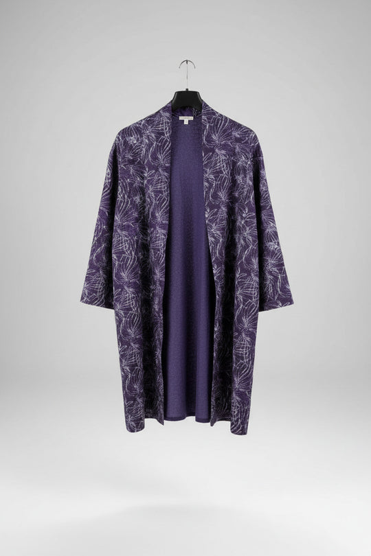 Black Pepper Womans Midi Kimono