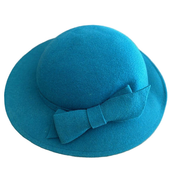 Vintage "Dun Rae" Blue Felt Hat
