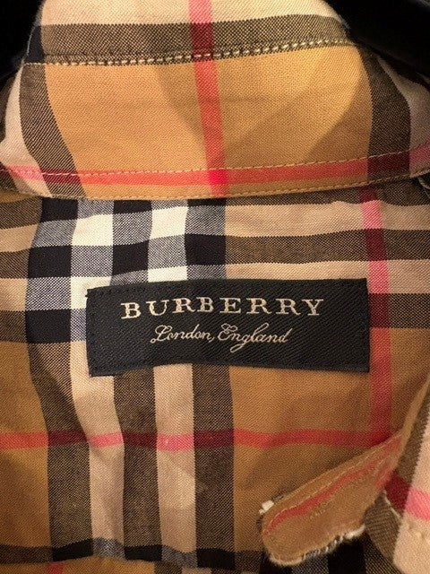 Burberry Mens Long Sleeve Shirt