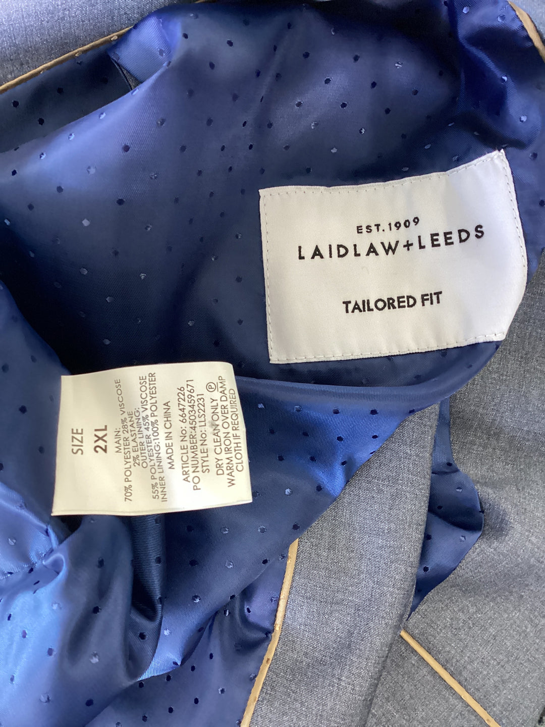 L & L waistcoat-XL