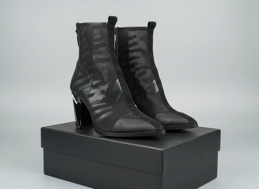 United Nude Molten Calli Hi Heel Boots