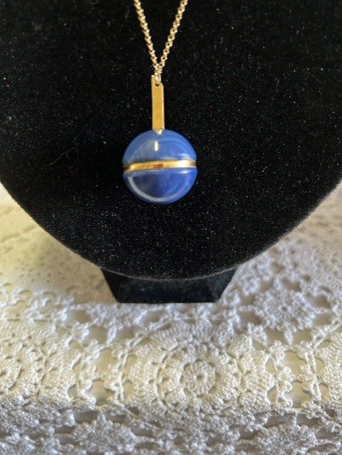 Charles and Ron Pendant & Earings