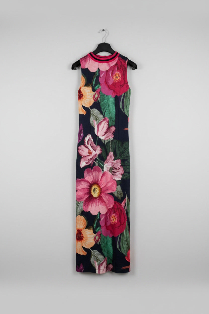 Charlo Floral Print Maxi Dress
