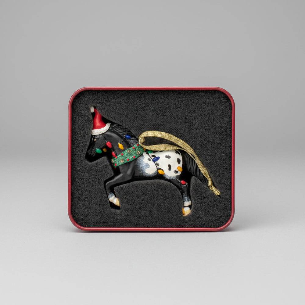 'Appy Holidays' Painted Pony Ornamnent