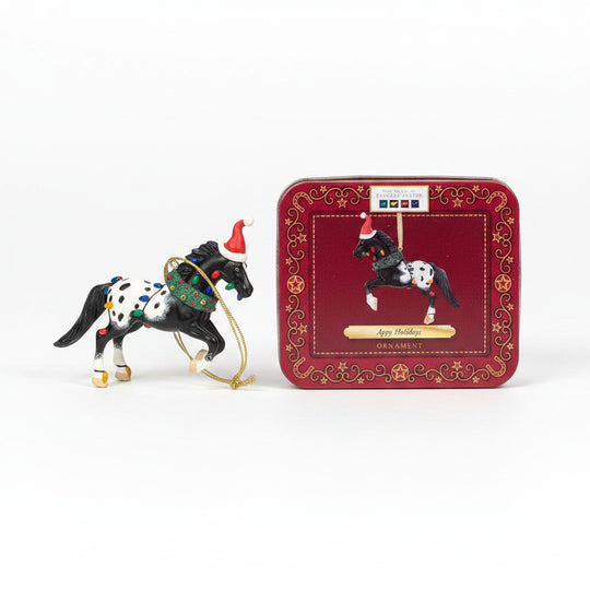 'Appy Holidays' Painted Pony Ornamnent