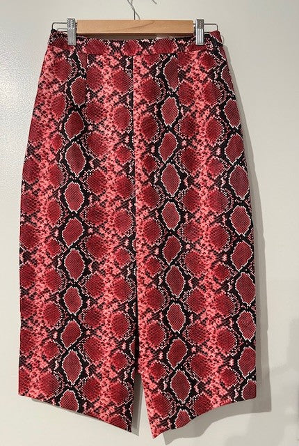 Cooper Vegan Leather Snakeskin Skirt (BNWT)