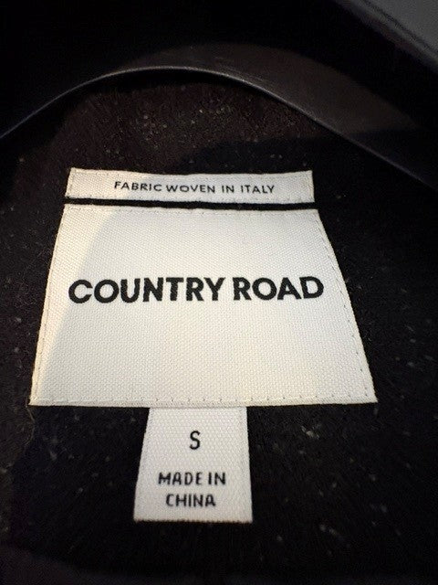 Country Road Wool Blend Biker Jacket