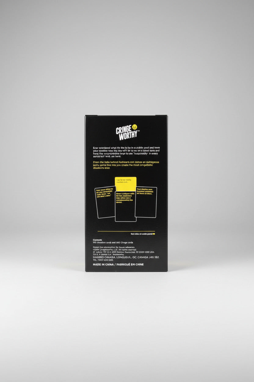 "Cringe Worthy" Party Game