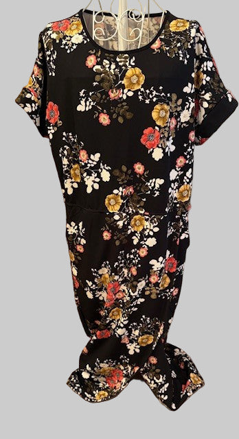 Womens "CrossRoads" Floral Dress