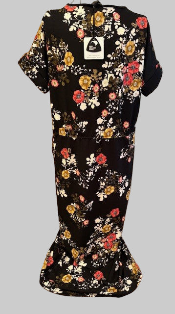Womens "CrossRoads" Floral Dress