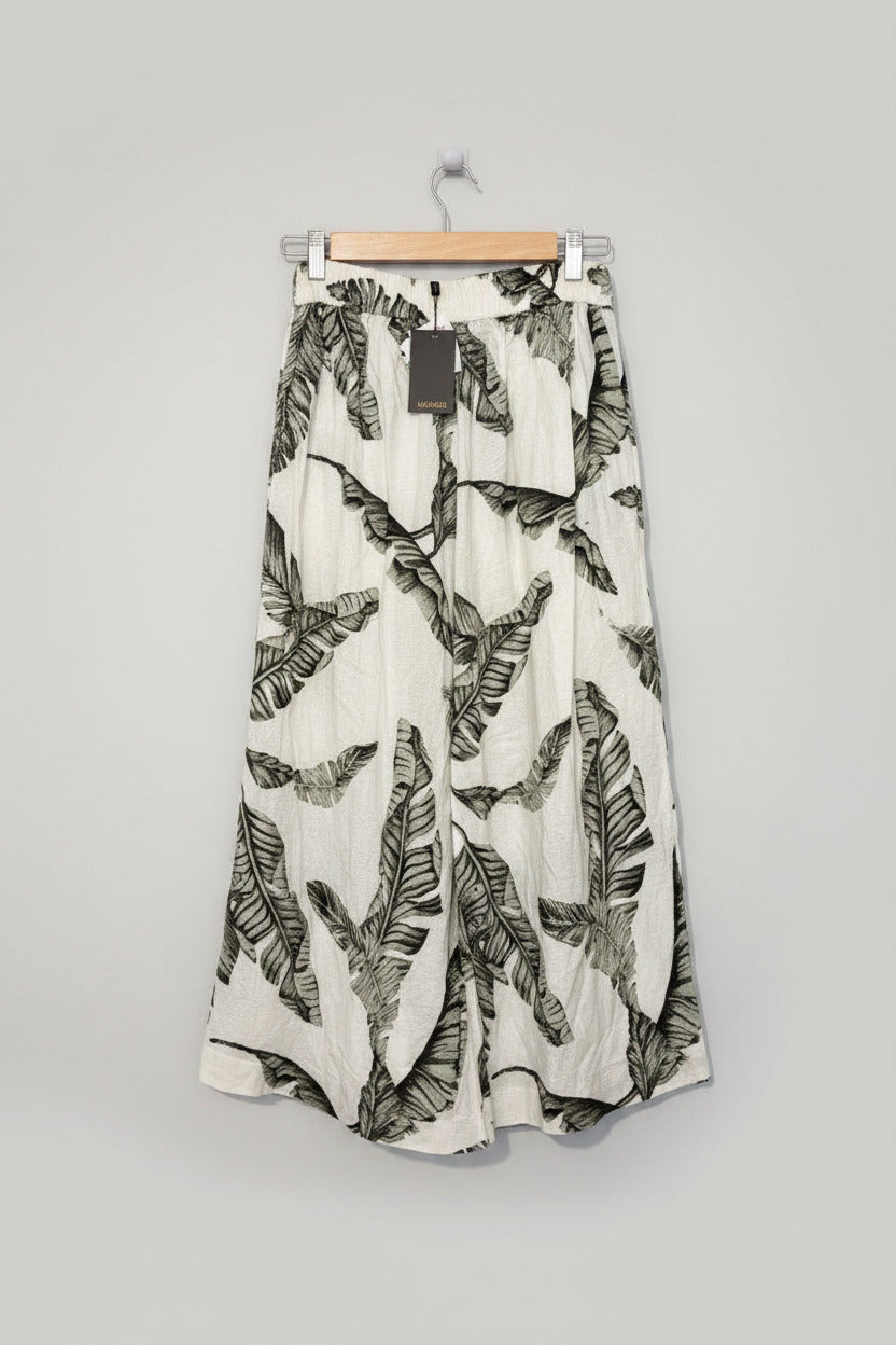Womens "Tropical Leaf" Culottes