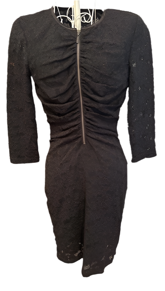 Cue Black Long Sleeve Dress