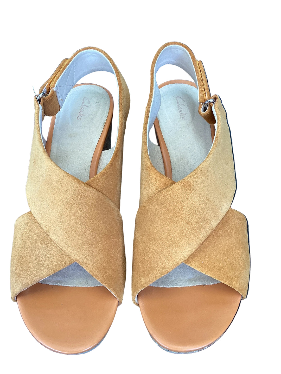 Clarks -amber suede shoes - 39.5