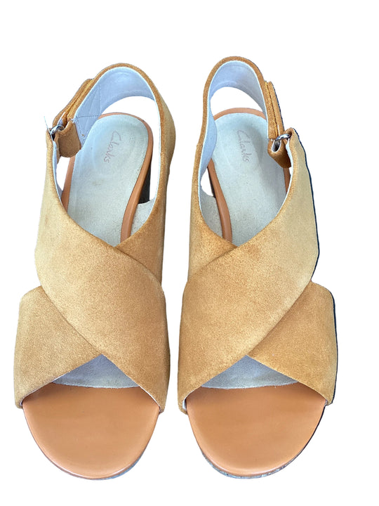 Clarks -amber suede shoes - 39.5