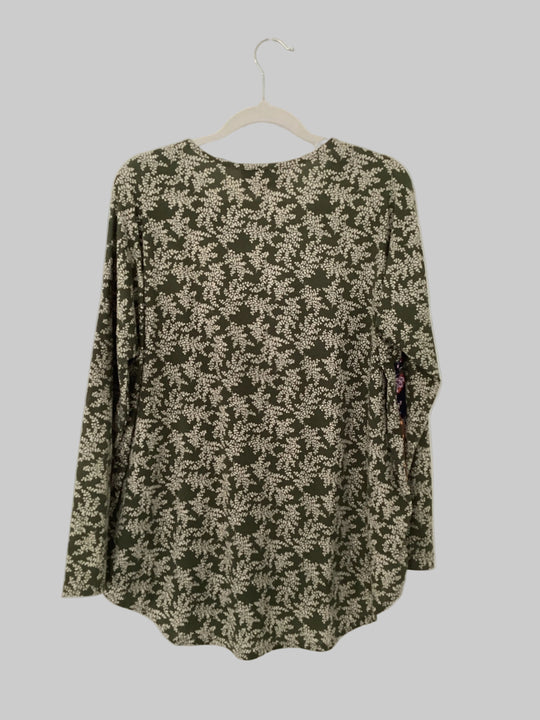 Tantrum mixed media Blouse - size 12