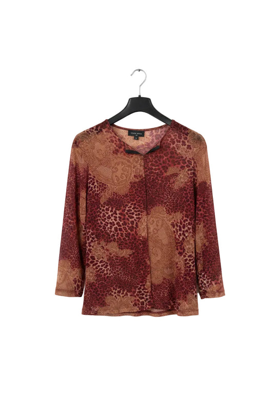 Womens "David Pond" Mesh Blouse