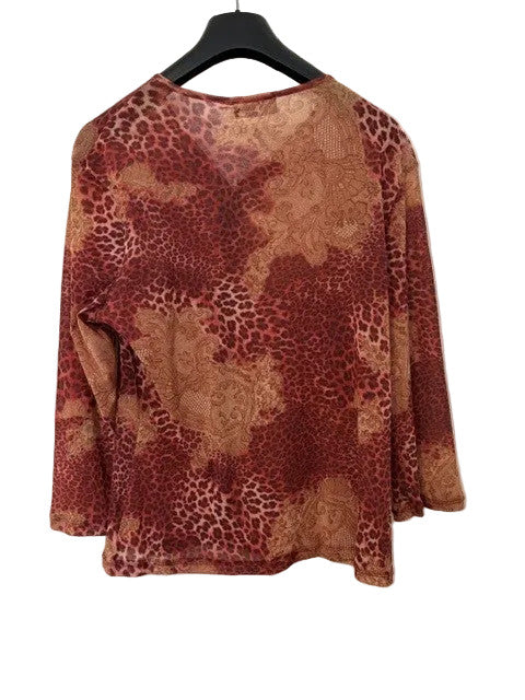 Womens "David Pond" Mesh Blouse