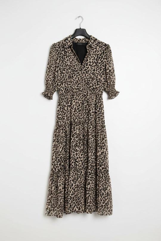 Decjuba Womens Tiered Midi Dress