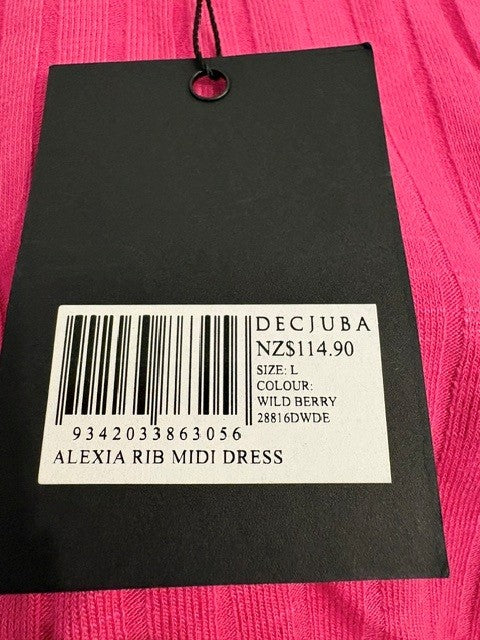 Decjuba Rosalie Rib Womens Dress