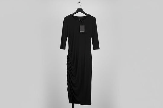 Womens "Decjuba" Rib Ruched Dress