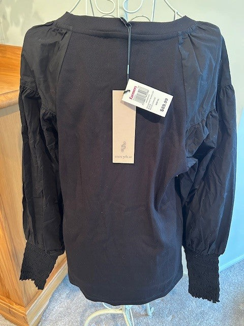 Delilah Woven Knit Top (BNWT)
