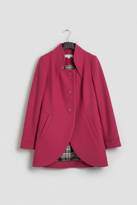 Derwyn Schmidt Womens Mid Length Coat