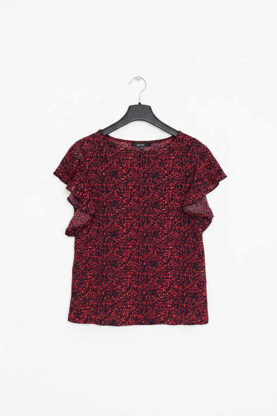 Drama Womens Short Sleeve Top