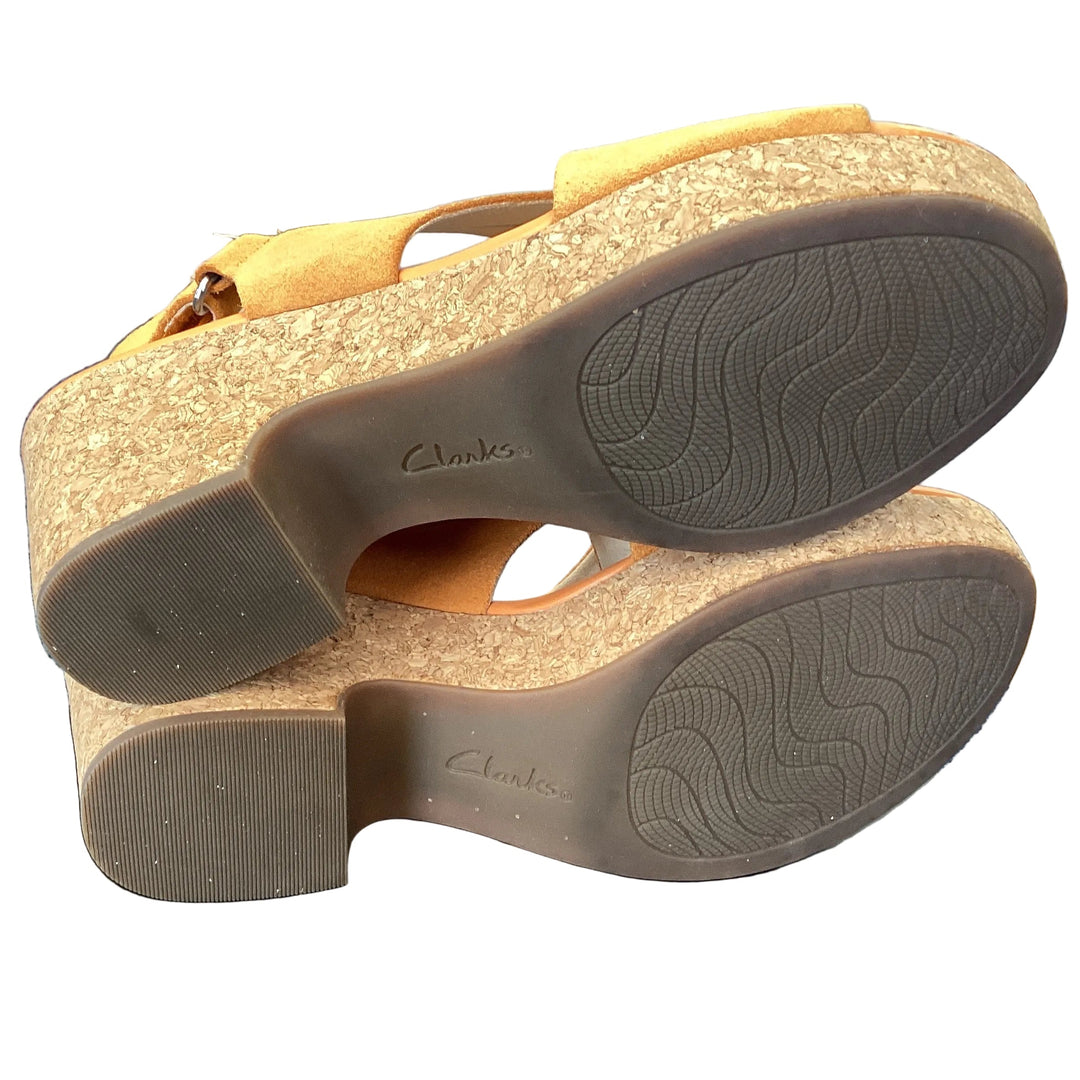 Clarks -amber suede shoes - 39.5