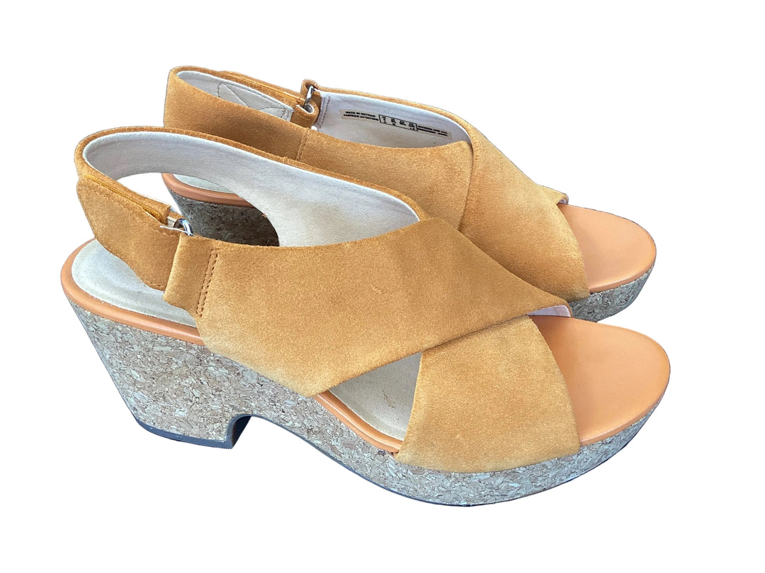 Clarks -amber suede shoes - 39.5