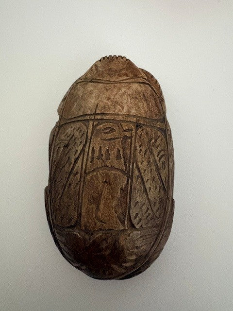 Egyptian Scarab Beetle Figurine
