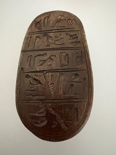 Egyptian Scarab Beetle Figurine