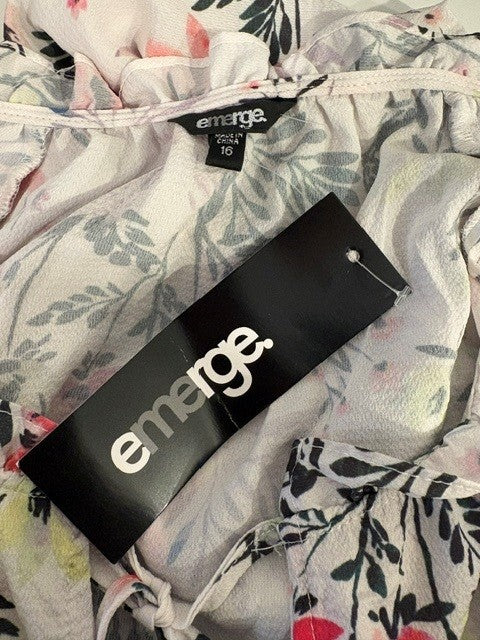 Emerge Womens Chiffon Dress