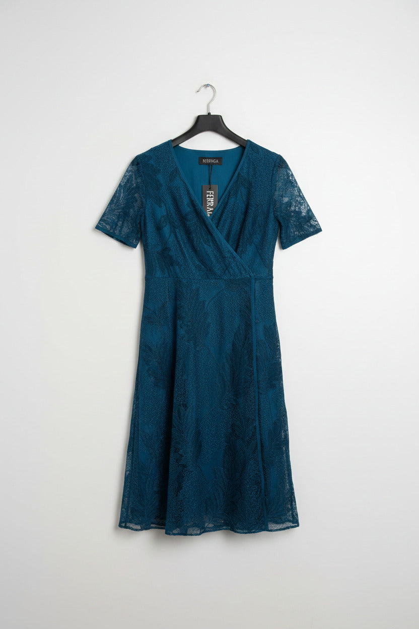 Womans "Ferraga" Lace Midi Dress