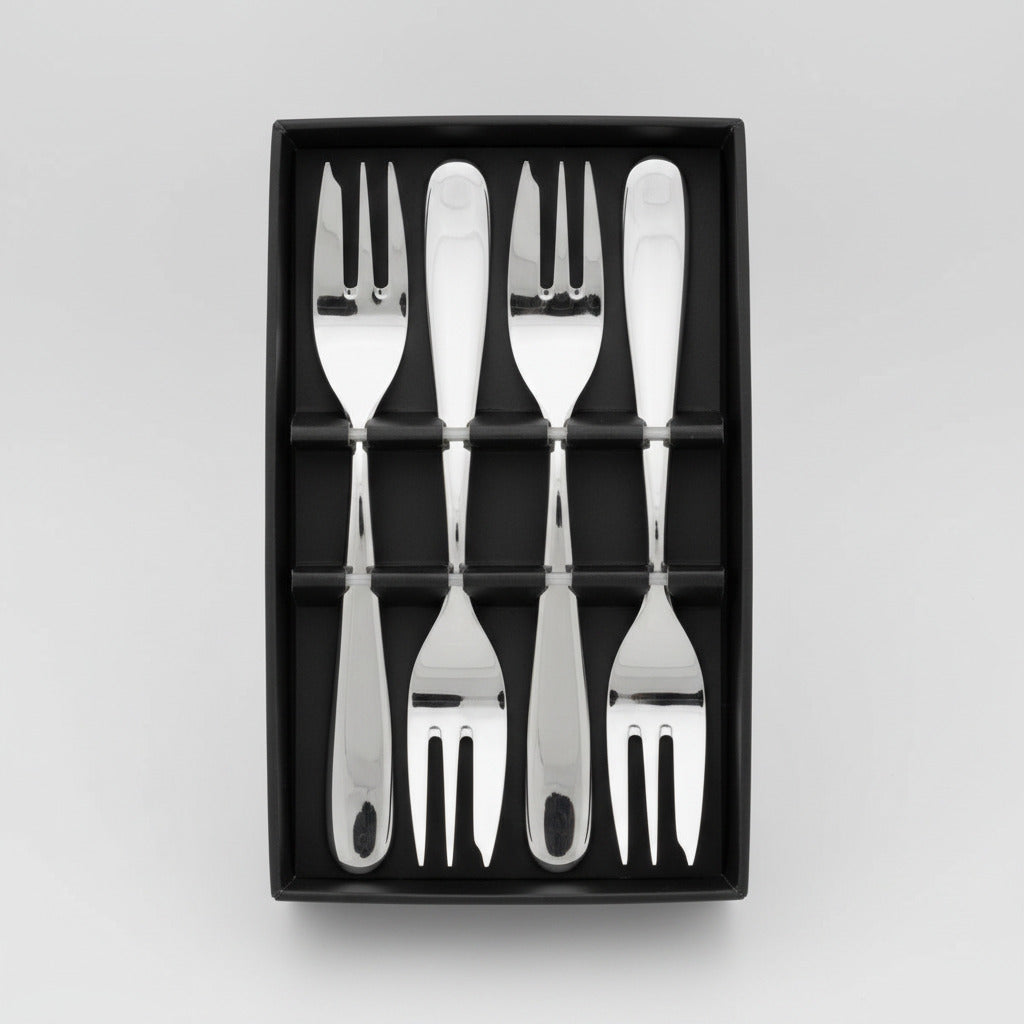 Alessi Nuovo Milano Pastry Fork Set