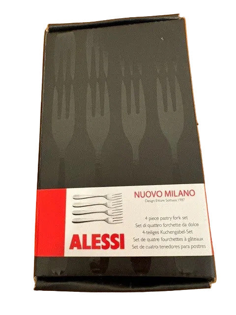 Alessi Nuovo Milano Pastry Fork Set