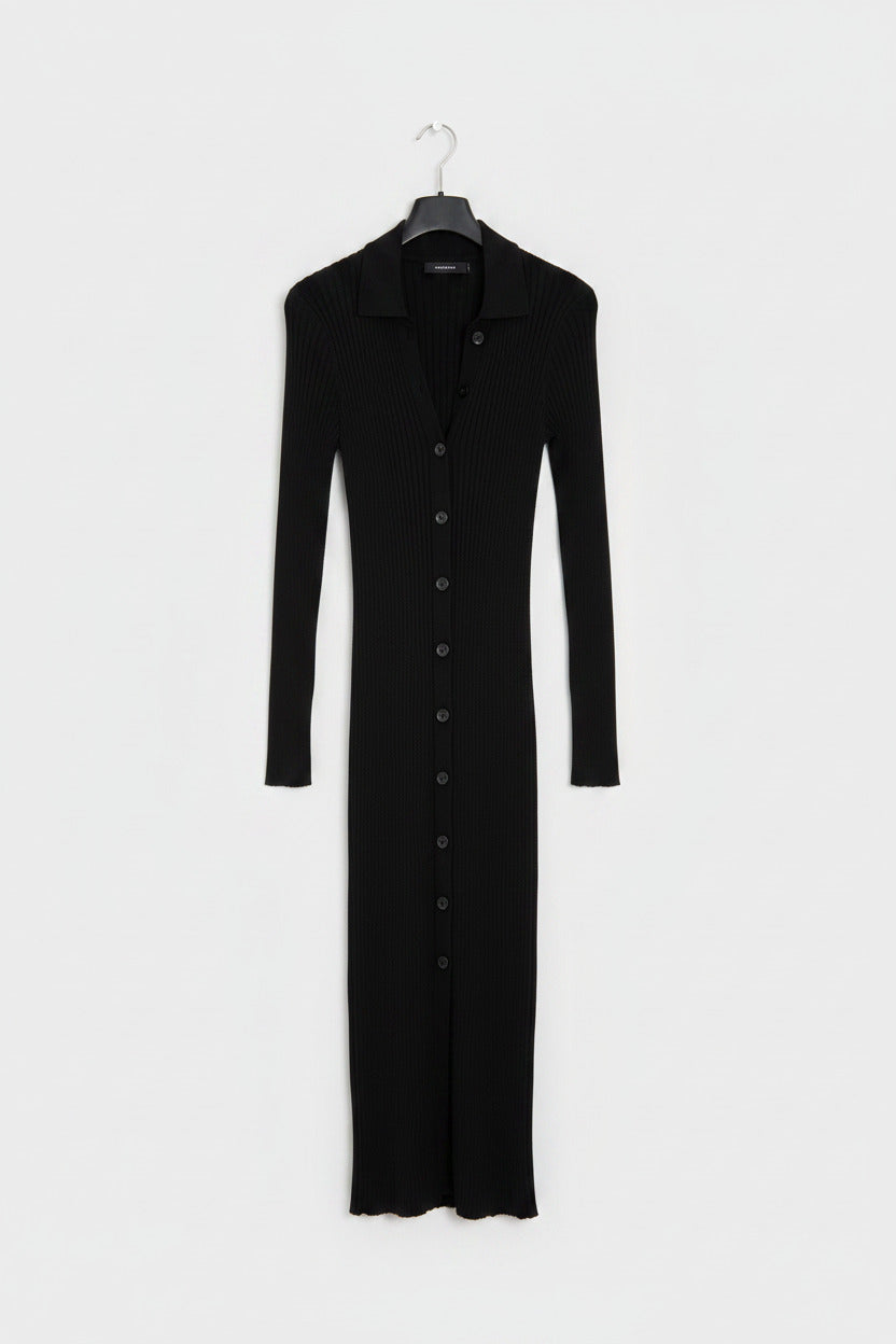 Glassons Ribbed Knit Midi Dress