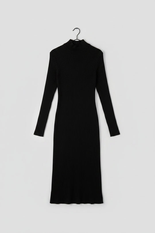 Glassons Ribbed Knit Midi Dress
