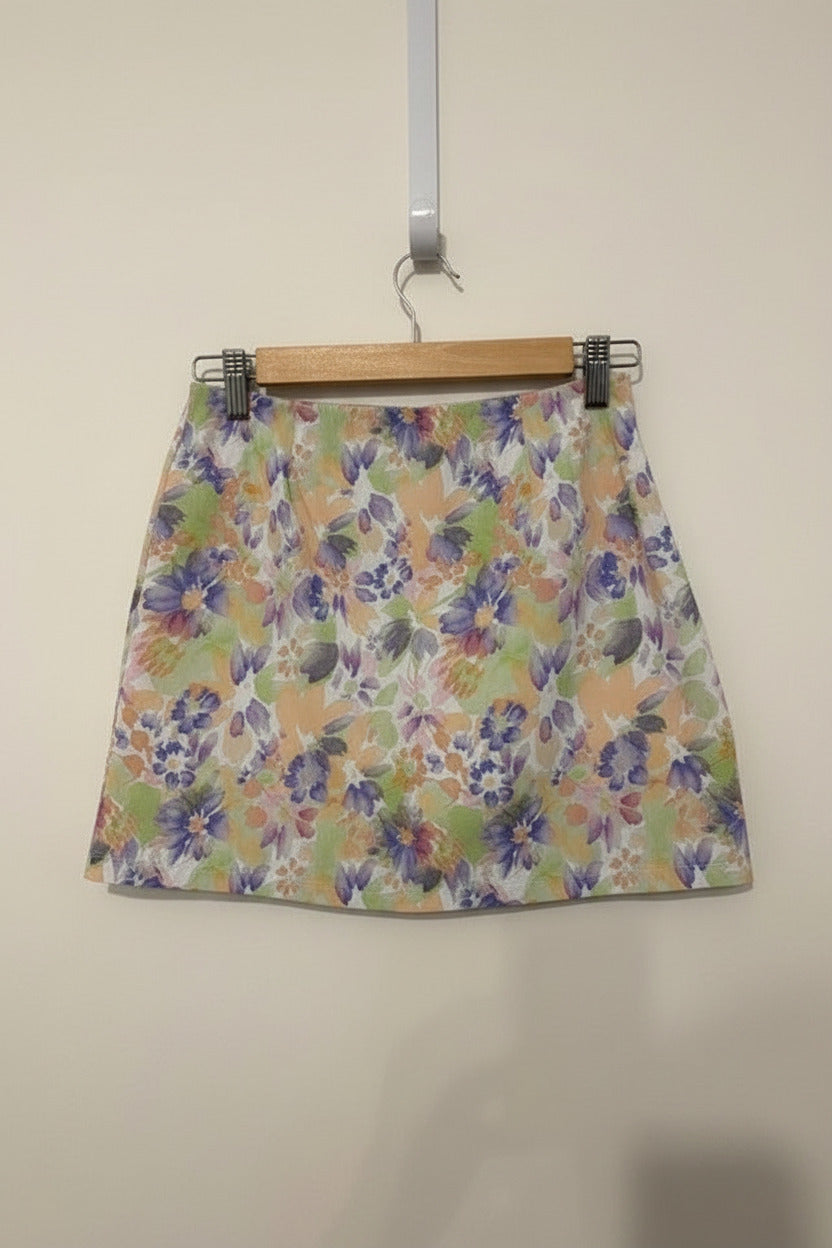 Glassons Floral Mini Skirt
