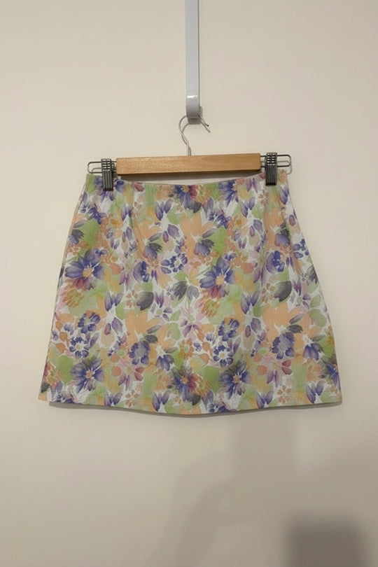 Glassons Floral Mini Skirt