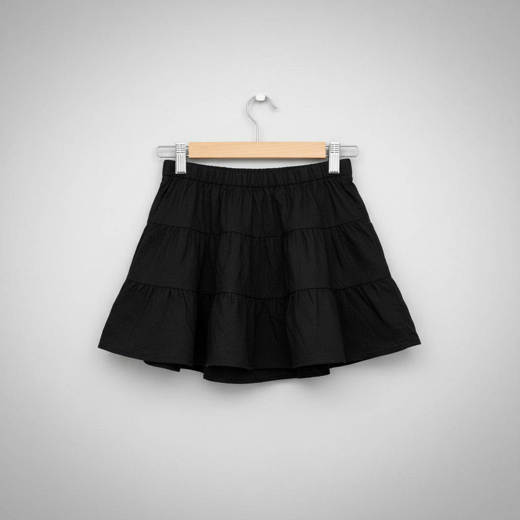 Glassons Womens Tiered Mini Skirt
