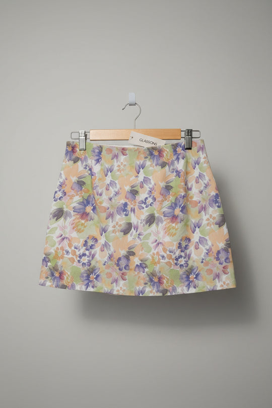 Glassons Floral Mini Skirt