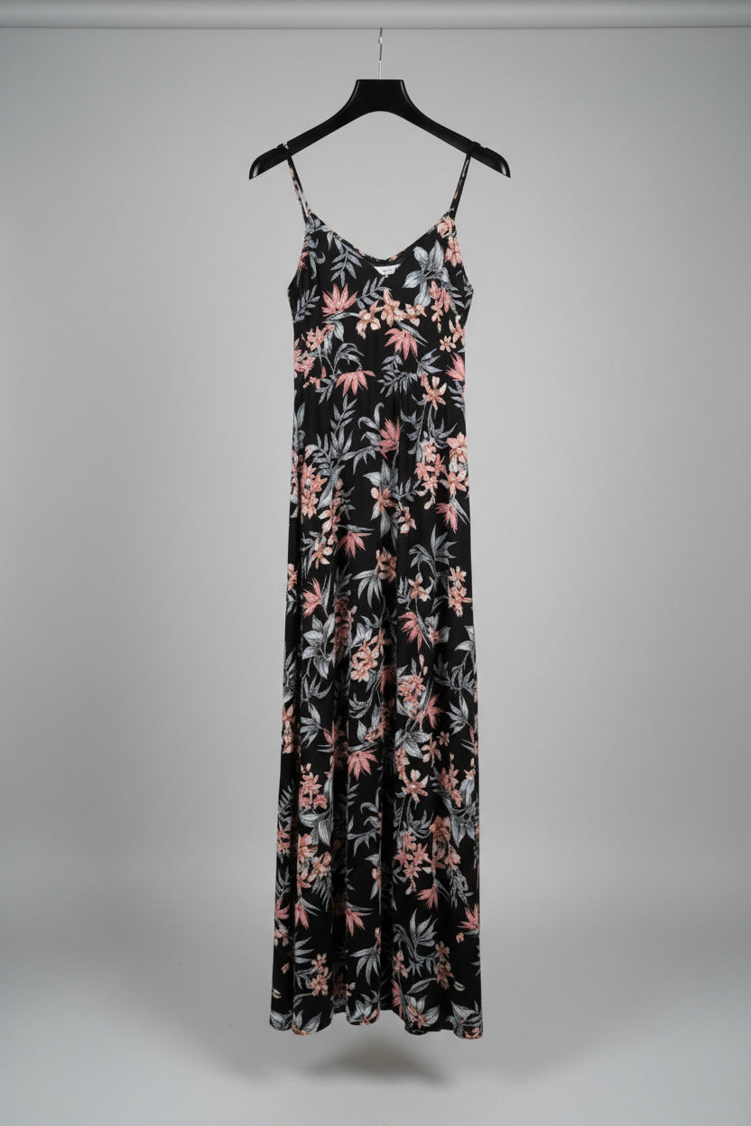 H&M Womens Floral Print Maxi Dress
