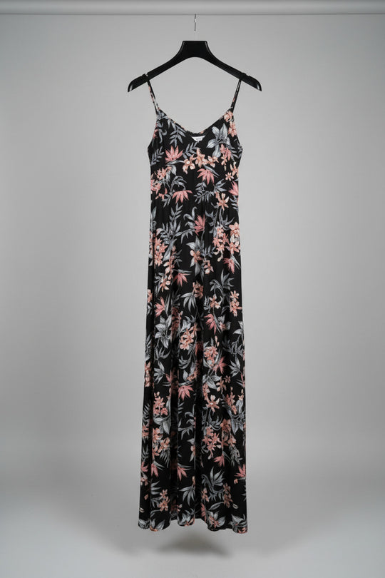 H&M Womens Floral Print Maxi Dress